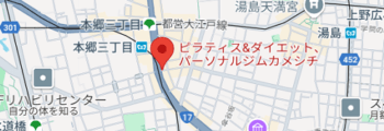 丸の内線、大江戸線から徒歩3分に位置しています。